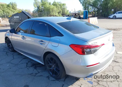 2023 Honda Civic Sport из США, поврежденный, VIN 2HGFE2F52PH503725